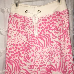 Lilly Pulitzer Linen Beach Pants